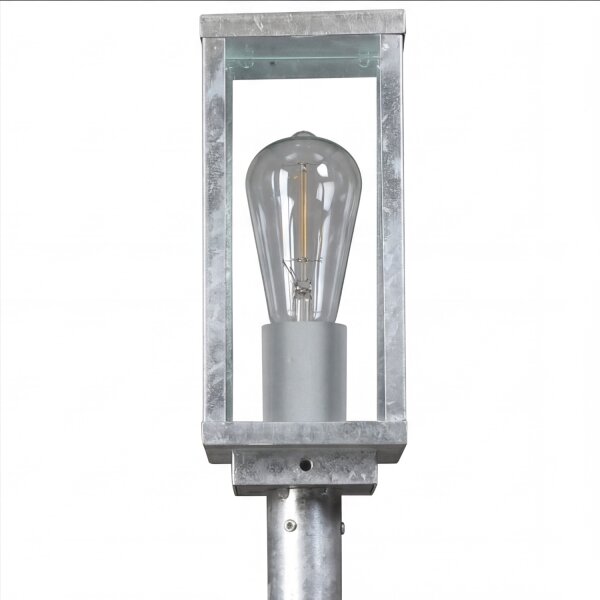 Lampe de socle Vintage aluminium en zinc IP44 E27 100 cm