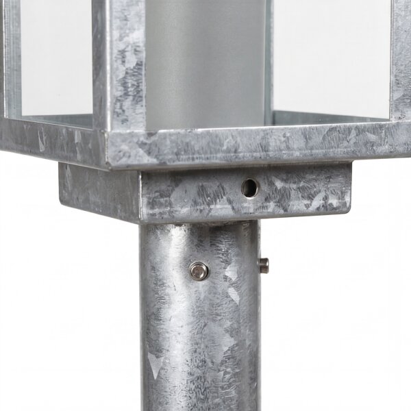 Lampe de socle Vintage aluminium en zinc IP44 E27 100 cm