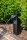 Colonne de prises Noir 31 cm max 3500 W IP54 Aluminium