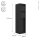Colonne de prises Noir 31 cm max 3500 W IP54 Aluminium