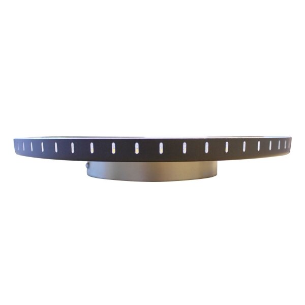 Applique LED or noir ronde Ø30 cm 3500 K dimmable
