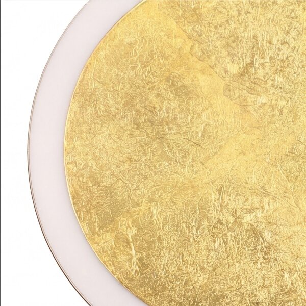 Applique LED or noir ronde Ø30 cm 3500 K dimmable
