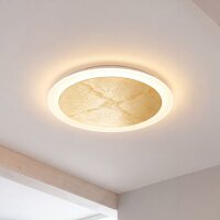 Applique LED or noir ronde Ø30 cm 3500 K dimmable