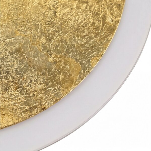 Applique LED or noir ronde Ø40 cm 3500 K dimmable