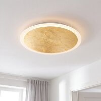 Applique LED or noir ronde Ø40 cm 3500 K dimmable