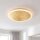 Applique LED or noir ronde Ø40 cm 3500 K dimmable