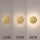Applique LED or noir ronde Ø40 cm 3500 K dimmable