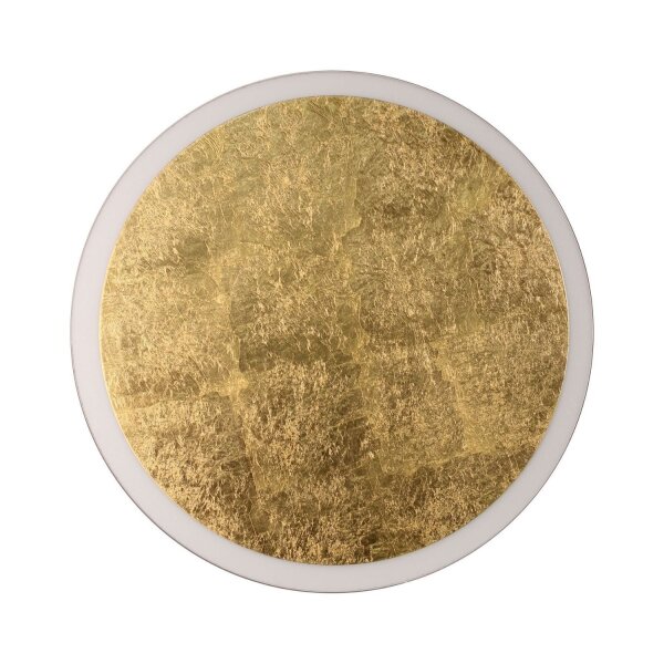 Applique LED or noir ronde Ø50 cm 3500 K dimmable
