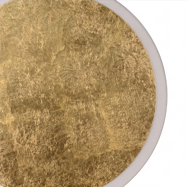 Applique LED or noir ronde Ø50 cm 3500 K dimmable