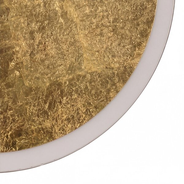 Applique LED or noir ronde Ø50 cm 3500 K dimmable