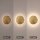 Applique LED or noir ronde Ø50 cm 3500 K dimmable