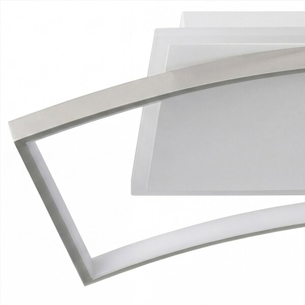 Plafonnier LED Blanc Argent 40 W 4800 lm L:42 cm