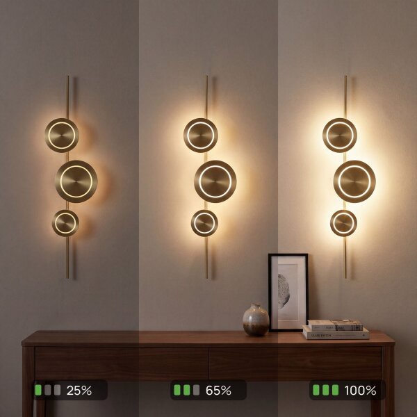 Applique LED or H:120 cm 18 W 1008 lm 3000 K dimmable