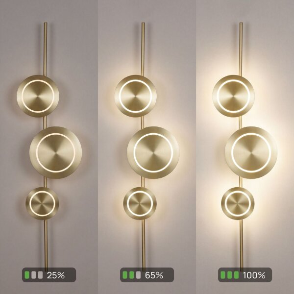 Applique LED or H:120 cm 18 W 1008 lm 3000 K dimmable