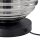 Lampe de table élégante verre fumé 28 cm E27 décoratif