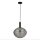 Suspension élégante en verre fumé Ø32 cm E27 décoratif