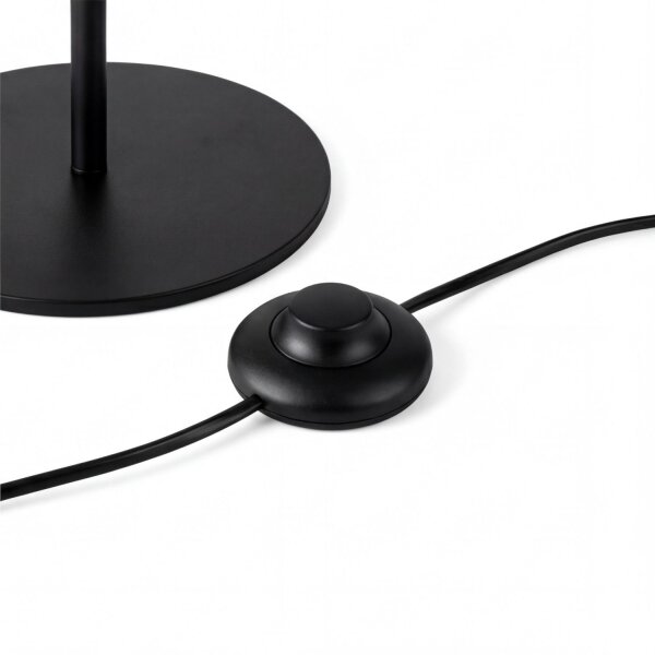 Lampadaire décoratif verre fumé 5 flammes E27 160 cm