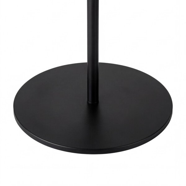 Lampadaire décoratif verre fumé 5 flammes E27 160 cm