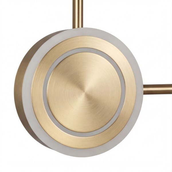 Applique LED aluminium dimmable H:44 cm 3000 K en or