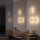 Applique LED aluminium dimmable H:44 cm 3000 K en or