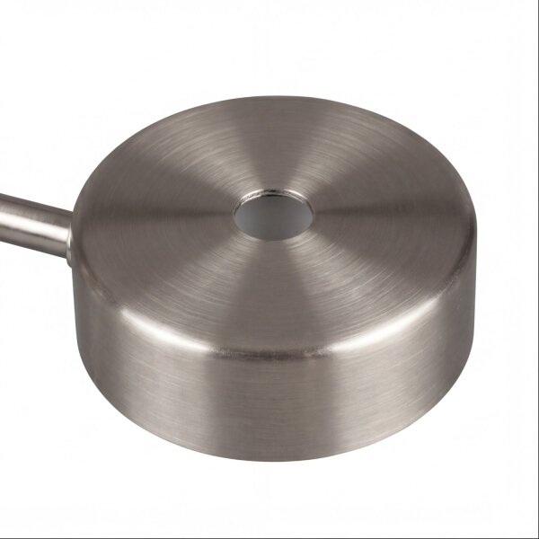 Applique LED aluminium dimmable H:44 cm 3000 K argent