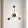 Applique LED aluminium dimmable H:53 cm 3000 K noir