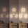 Applique LED aluminium dimmable H:53 cm 3000 K argent