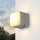 Lampe LED murale extérieure IP44 3000 K L : 9 cm petit Anthracite