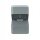 Lampe LED murale extérieure IP44 3000 K L : 9 cm petit Anthracite