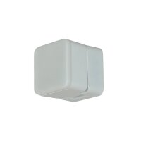 Applique extérieure LED IP44 blanc rectangulaire L...