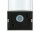 Applique murale extérieure aluminium verre fumé hauteur 19,7 cm IP44