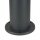 Borne déclairage LED RGB changement de couleur 80cm IP44 anthracite acier inoxydable