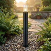 Borne déclairage LED acier inoxydable hauteur 80...