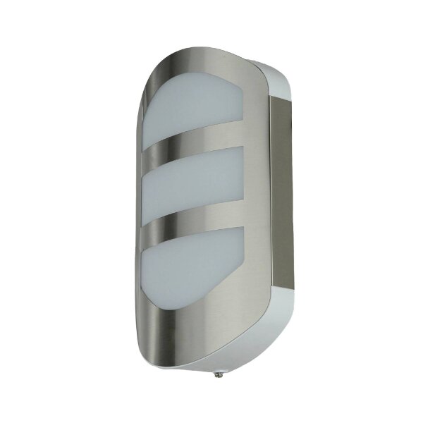 Lampe dextérieur LED acier inoxydable 28 cm de haut IP44 3000 K