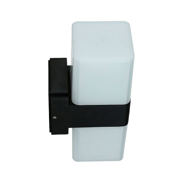 Lampe dextérieur LED Up Down IP44 3000 K H : 20,5 cm faible éblouissement