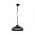 Lampe LED extérieure suspendue Noir 25 cm de large IP54 Alu 3000 K