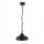 Lampe LED extérieure suspendue Noir 25 cm de large IP54 Alu 3000 K