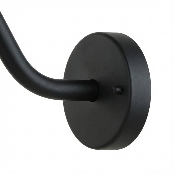 Applique murale extérieure LED IP54 L : 25 cm Noir 3000 K Hof