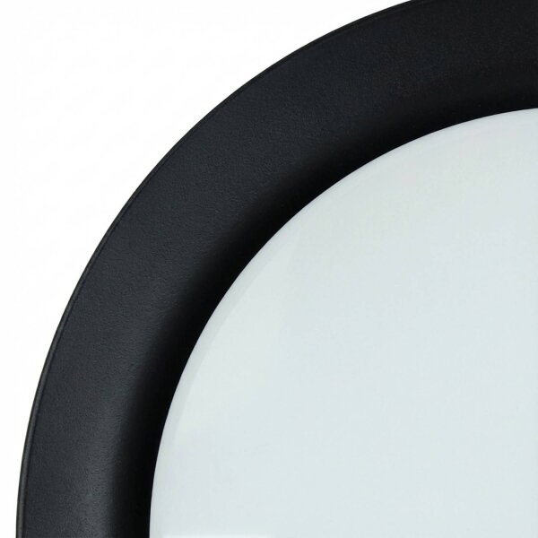 Applique murale extérieure LED IP54 L : 25 cm Noir 3000 K Hof