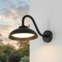 Applique murale extérieure LED IP54 L : 25 cm Noir...