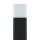 Borne déclairage LED aluminium hauteur 50 cm IP44 carré noir