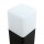 Borne déclairage LED aluminium hauteur 50 cm IP44 carré noir