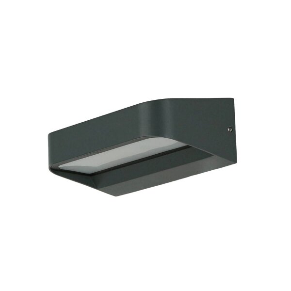 Applique LED extérieure IP54 L : 14,2 cm 3000 K Anthracite