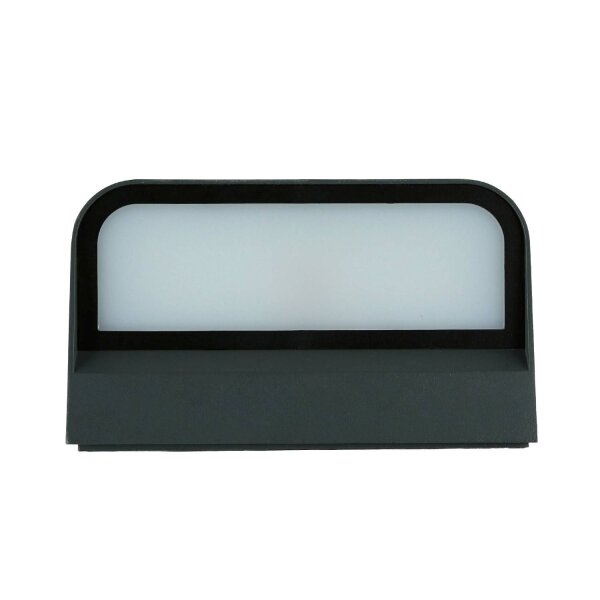 Applique LED extérieure IP54 L : 14,2 cm 3000 K Anthracite