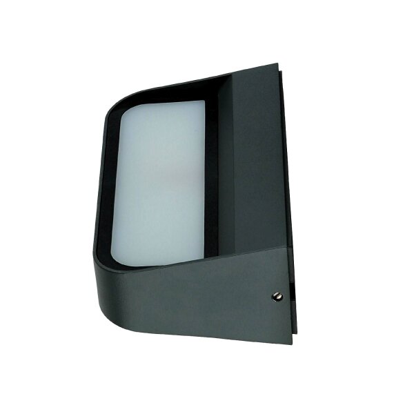 Applique LED extérieure IP54 L : 14,2 cm 3000 K Anthracite