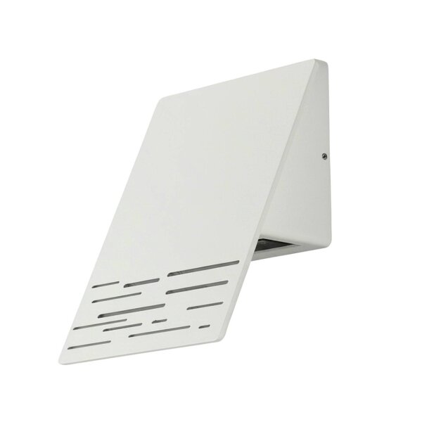 Applique LED extérieure IP44 15 cm de large Downlight Alu Verre