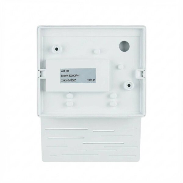Applique LED extérieure IP44 15 cm de large Downlight Alu Verre