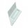 Applique LED extérieure IP44 15 cm de large Downlight Alu Verre