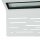 Applique LED extérieure IP44 15 cm de large Downlight Alu Verre