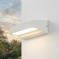 Lampe dextérieur LED Blanc Aluminium L : 14,2 cm IP54